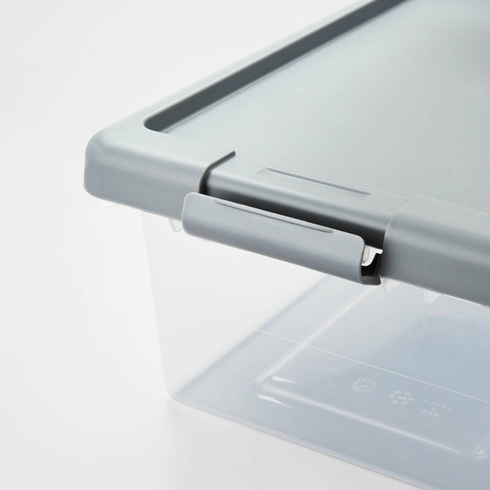 Small Latching Clear Storage Box - Brightroom™