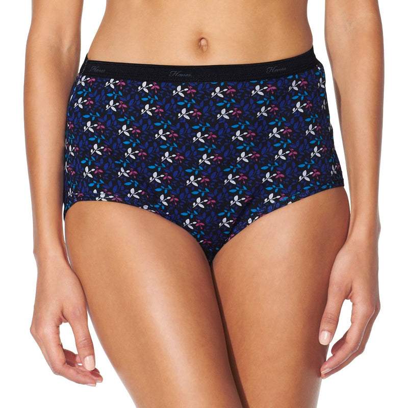 Hanes Women's Core Cotton Briefs Underwear 6pk - 8