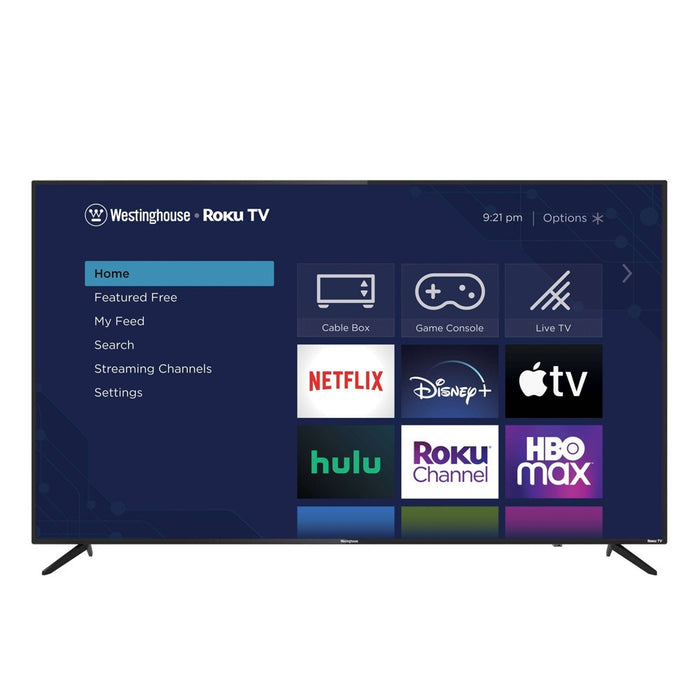 Westinghouse 65" 4K Ultra HD Roku Smart TV (LOCAL PICKUP ONLY)