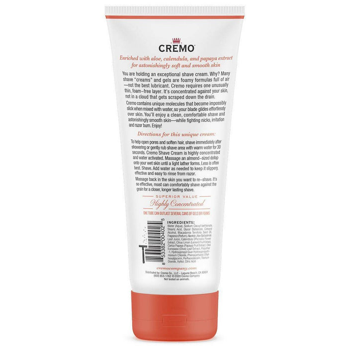 Cremo Coconut Mango Moisturizing Shave Cream - 6oz