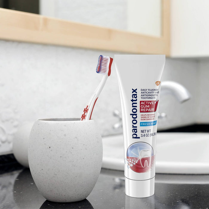 Parodontax Active Gum Repair Toothpaste - Fresh Mint - 3.4oz