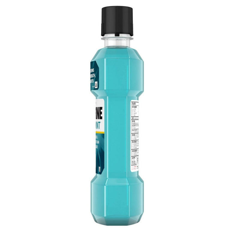 Listerine Cool Mint Antiseptic Mouthwash to Get Rid of Bad - Breath - 16.9 fl oz