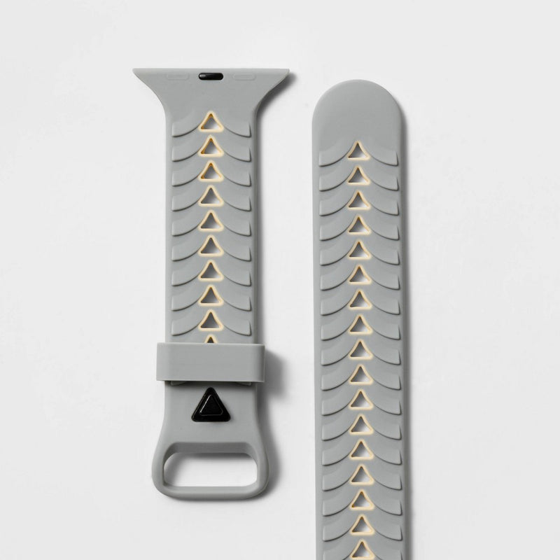 All In Motion™ Apple Watch Silicone Band 42/44 MM - Functional Gray