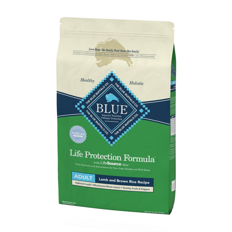 Blue Buffalo Life Protection Lamb & Brown Rice Recipe Adult Dry Dog Food - 24lbs (LOCAL PICKUP ONLY)