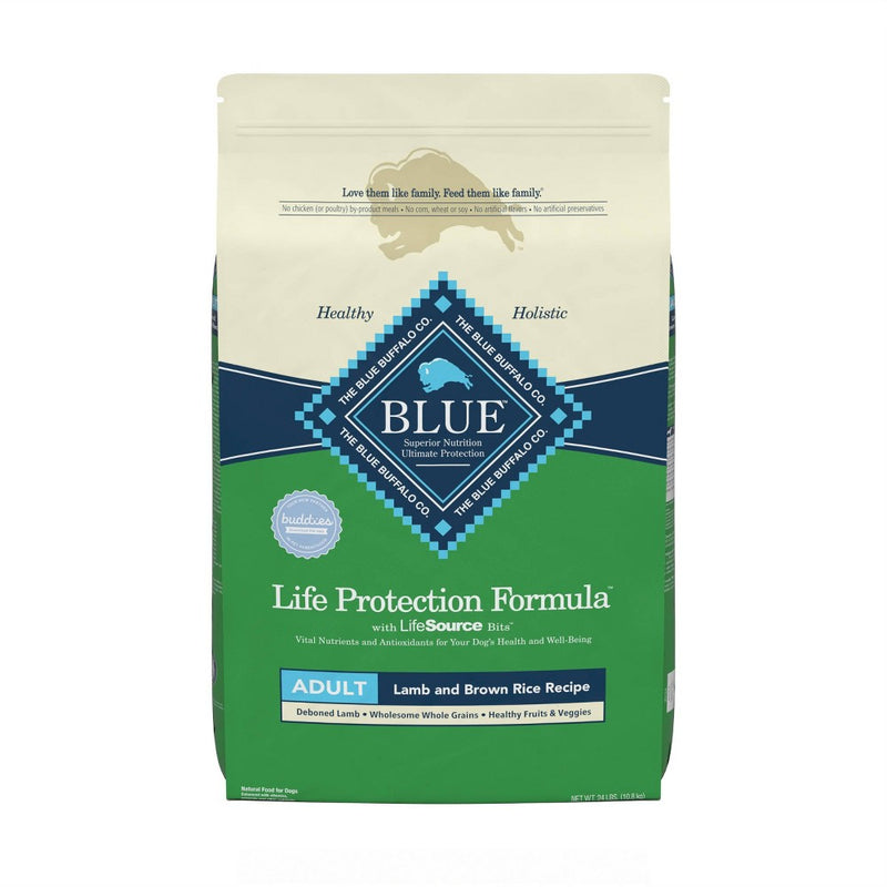 Blue Buffalo Life Protection Lamb & Brown Rice Recipe Adult Dry Dog Food - 24lbs (LOCAL PICKUP ONLY)