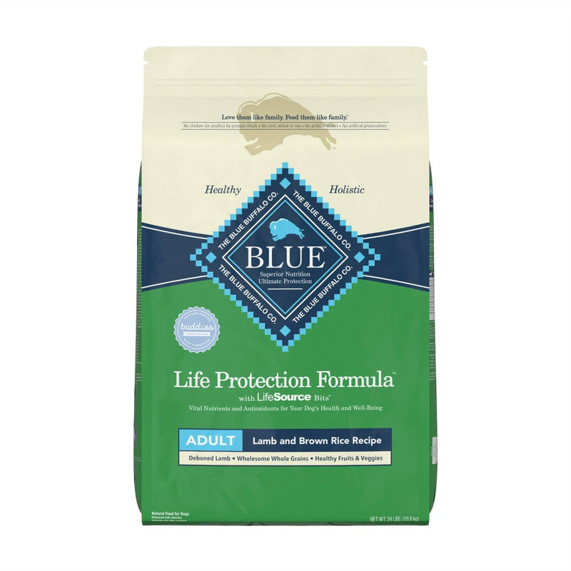 Blue Buffalo Life Protection Lamb & Brown Rice Recipe Adult Dry Dog Food - 24lbs (LOCAL PICKUP ONLY)