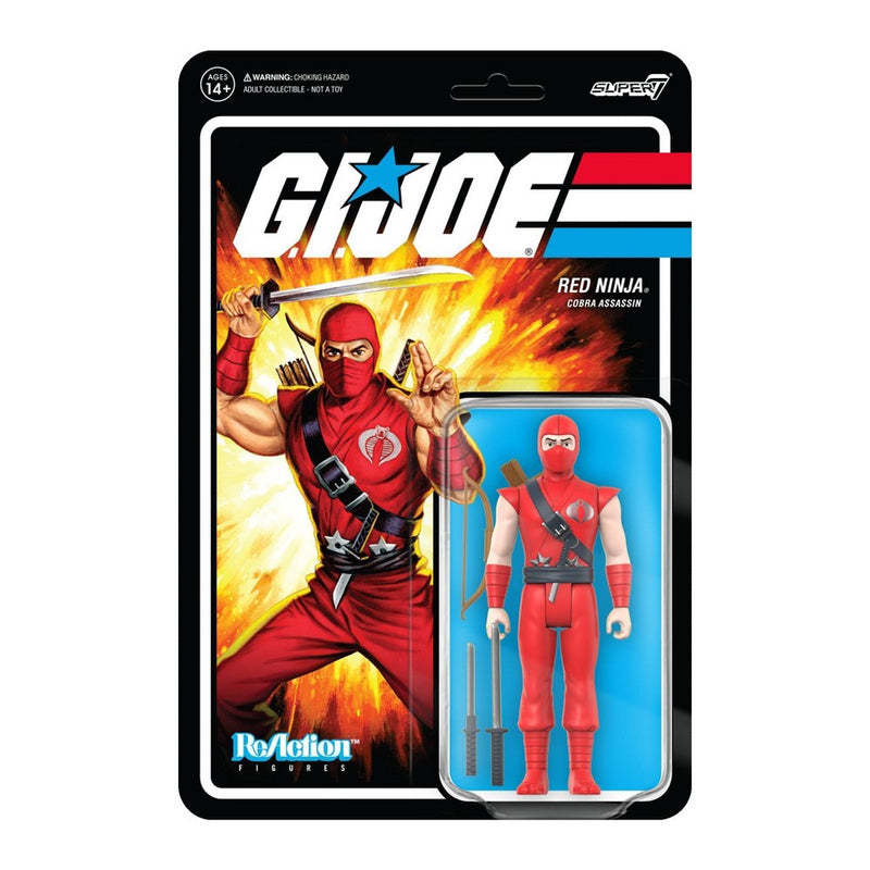 G.I. Joe ReAction Figures - Red Ninja (Target Exclusive)
