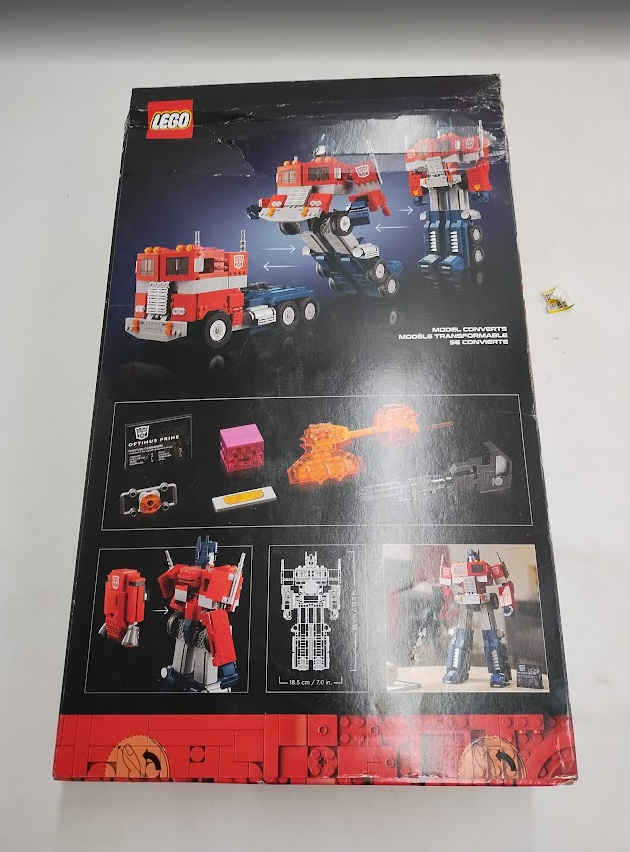 LEGO Optimus Prime 10302 Building Set - SEE DETAILS
