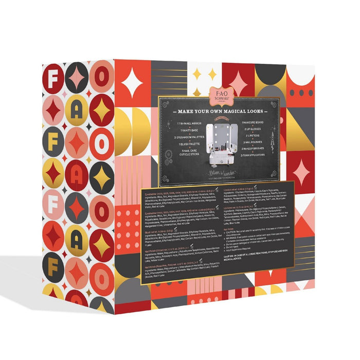 FAO Schwarz Makeup Vanity Mirror Set