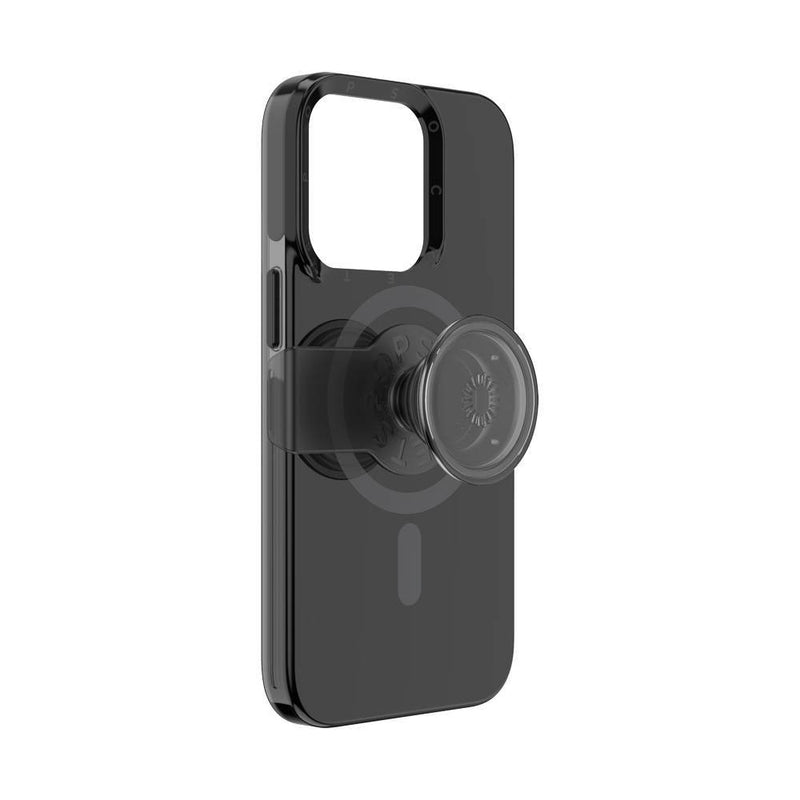 PopSockets PopCase Apple iPhone 13 Pro PopGrip Slide Case with MagSafe  - Black
