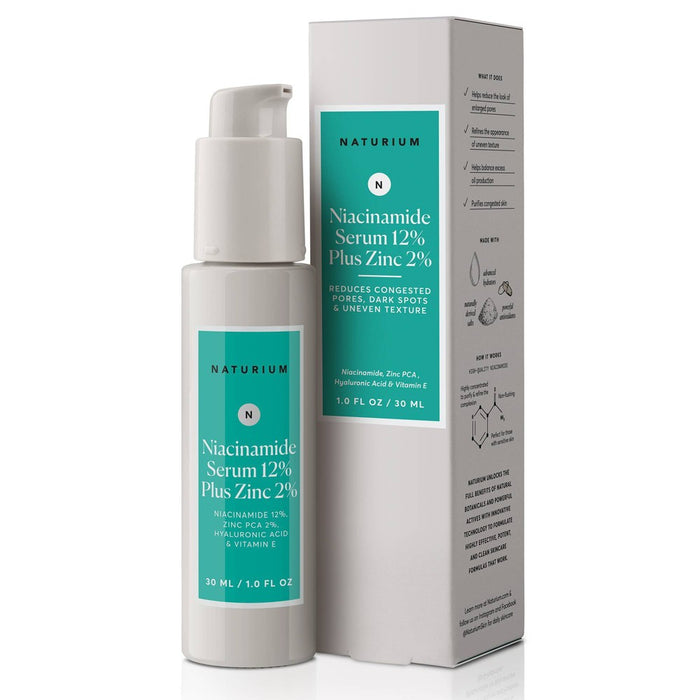 Naturium Niacinamide Serum 12% Plus Zinc 2% - 1 fl oz