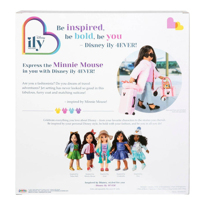 Disney ILY 4ever 18" Minnie Mouse Inspired Deluxe Fashion and Accessory Pack