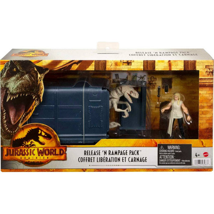 Jurassic World: Dominion Release ‘N Rampage Soyona & Atrociraptor Pack