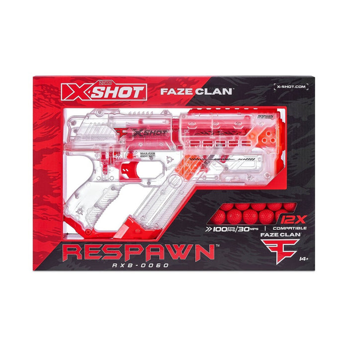 X-Shot FaZe Clan Respawn with 12 Dart Balls by ZURU
