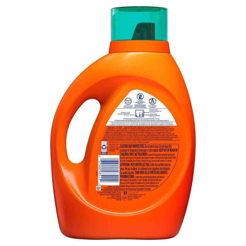 Tide Plus Febreze Freshness Botanical Rain HE Turbo Clean Liquid Laundry Detergent - 92 fl oz6
