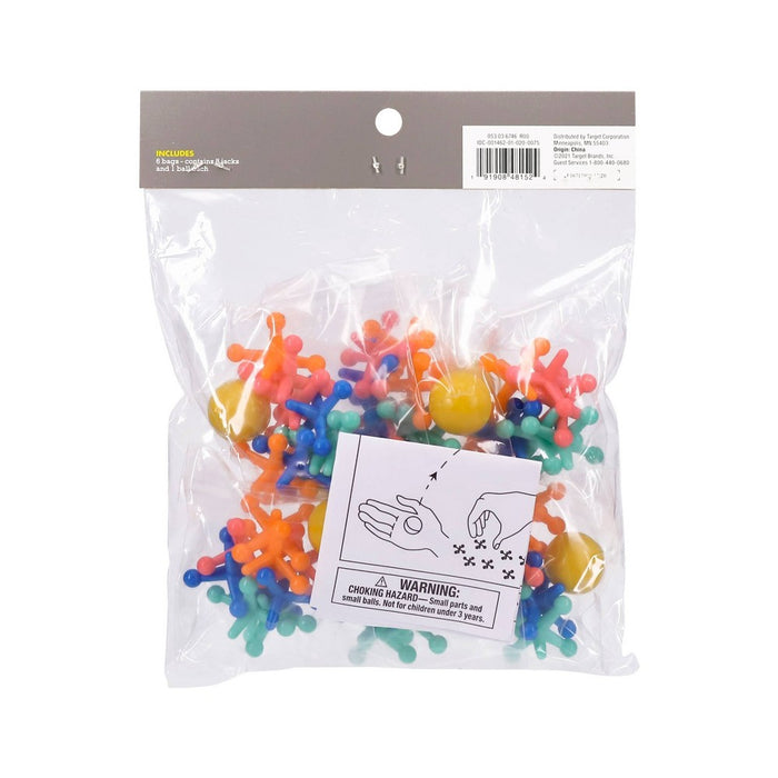 6ct Pick-up Jacks Party Favors - Spritz™