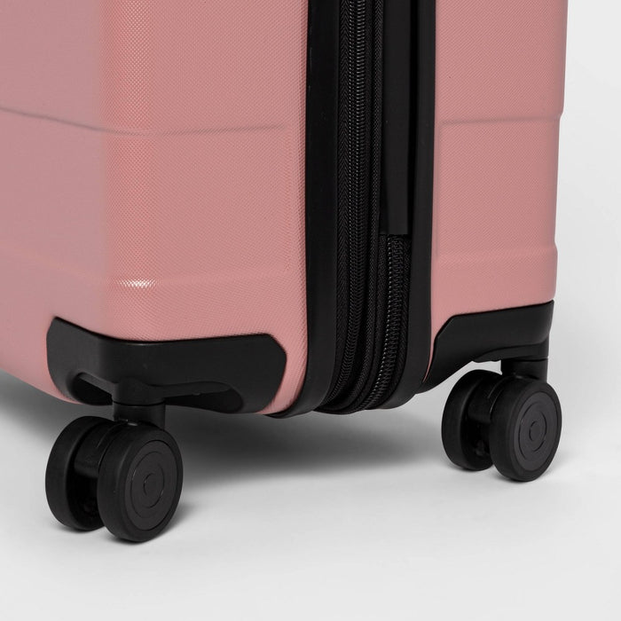 Hardside Carry On Spinner Suitcase Dusty Rose - Made By Design™