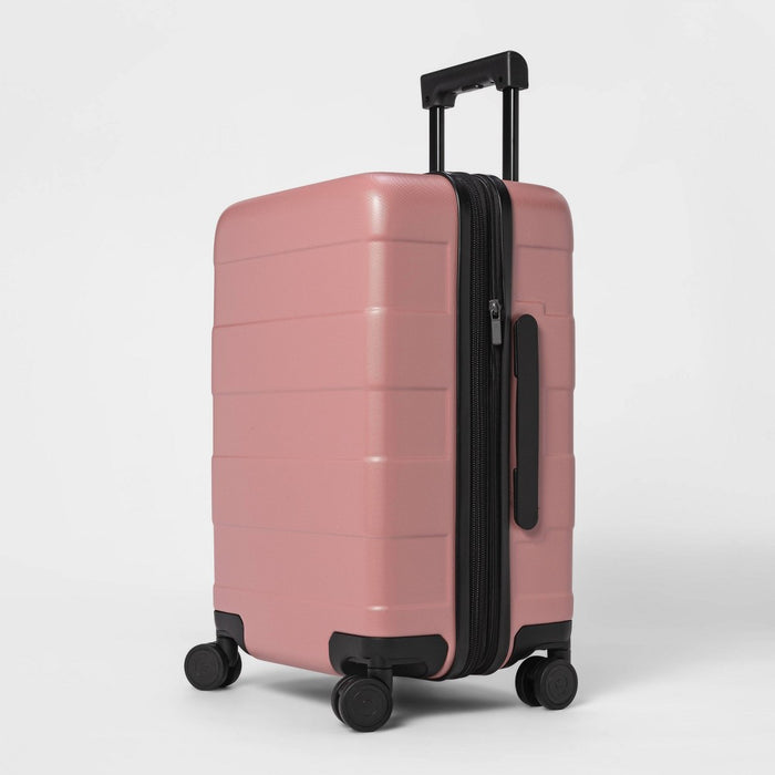 Hardside Carry On Spinner Suitcase Dusty Rose - Made By Design™