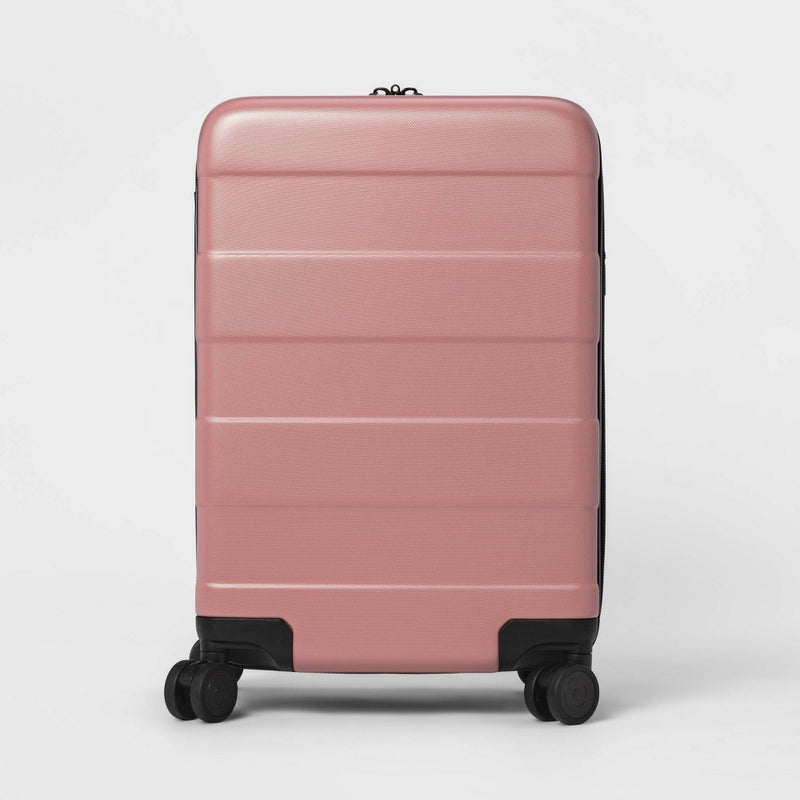 Hardside Carry On Spinner Suitcase Dusty Rose - Made By Design™ (LOCAL PICKUP ONLY)