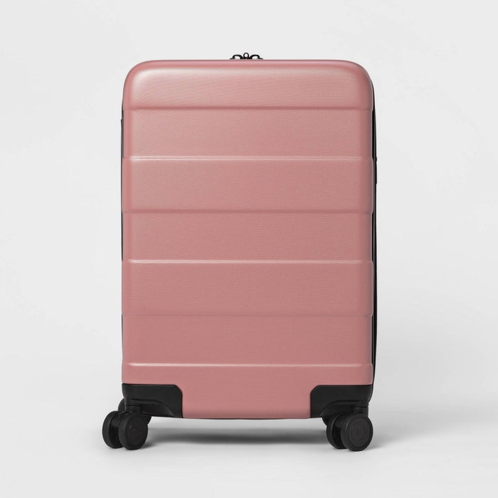 Hardside Carry On Spinner Suitcase Dusty Rose - Made By Design™