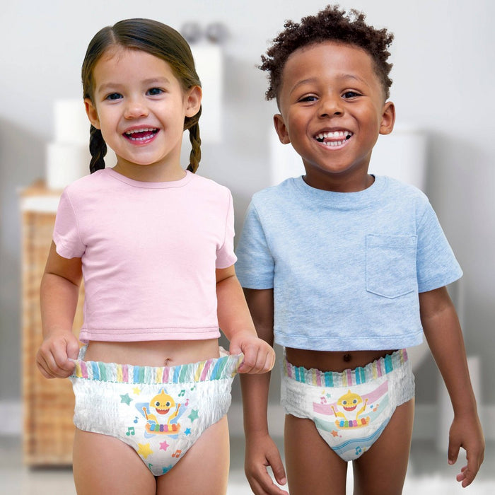Pampers Pure Protection Training Underwear - Baby Shark - Size 2T-3T - 100ct