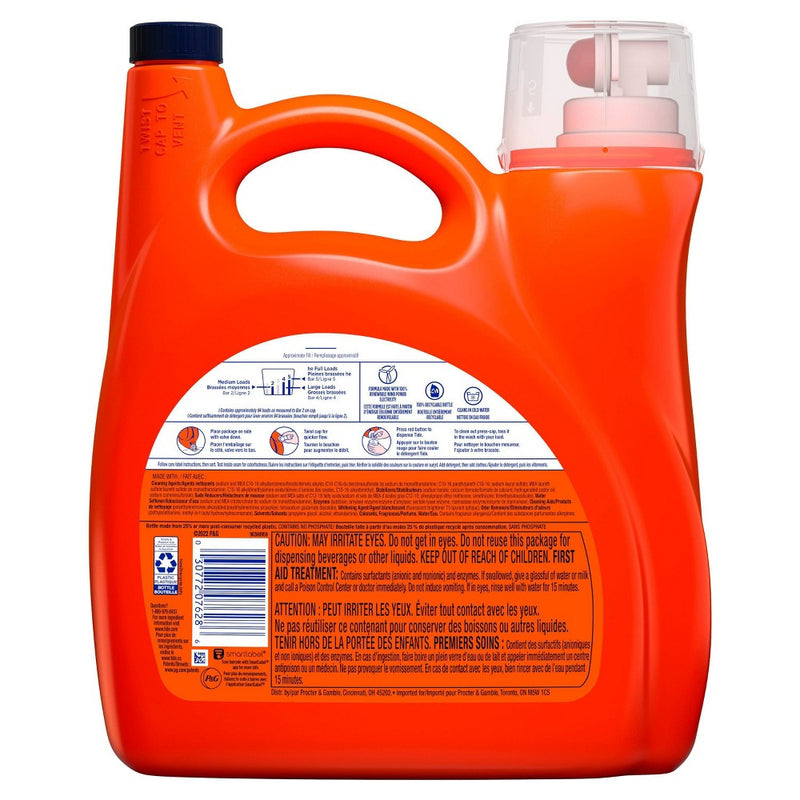 Tide HE Ultra Oxi Liquid Laundry Detergent - 146 fl oz