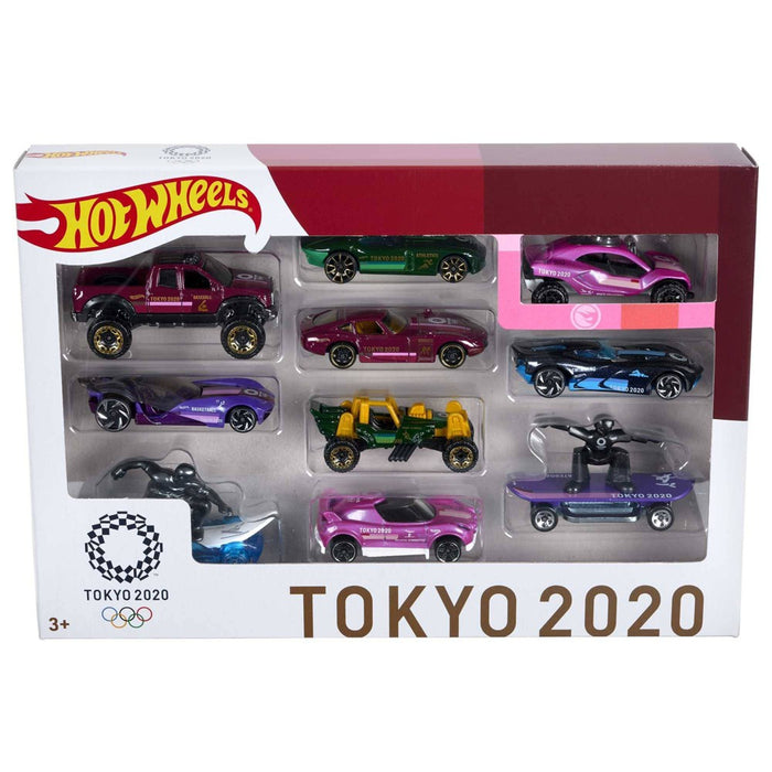 Hot Wheels Tokyo Olympics Vehicles - 10pk