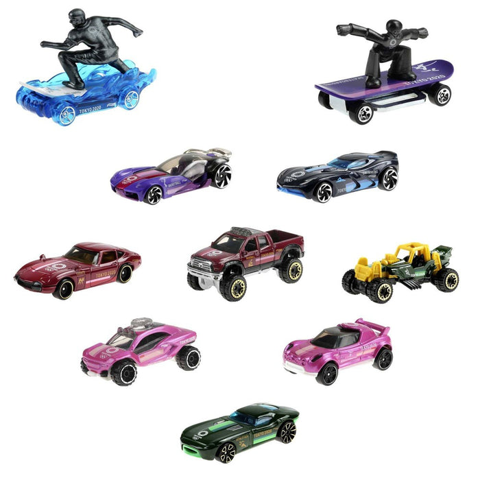Hot Wheels Tokyo Olympics Vehicles - 10pk