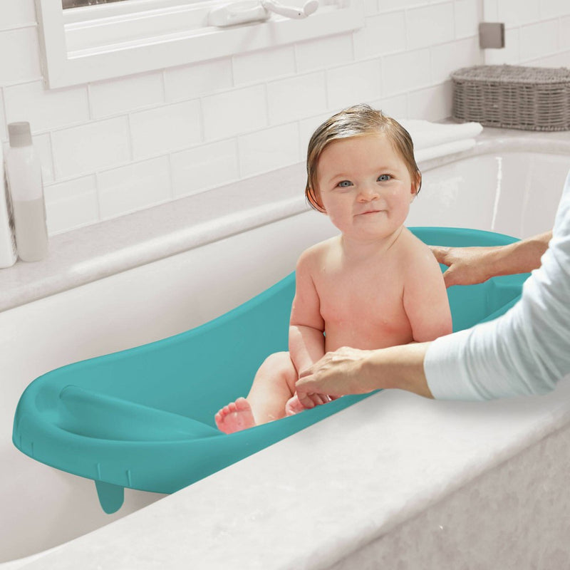 The First Years Sure Comfort Deluxe Newborn-to-Toddler Tub with Sling - Aqua (LOCAL PICKUP ONLY)