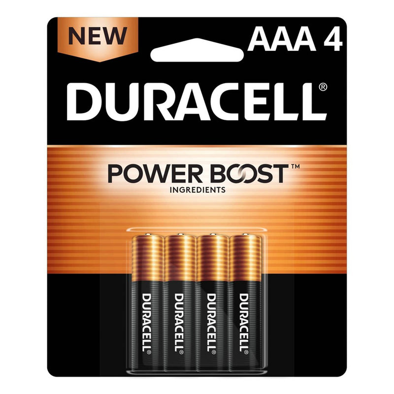 Duracell Coppertop AAA Batteries - 4 Pack Alkaline Battery EXP 03/2035