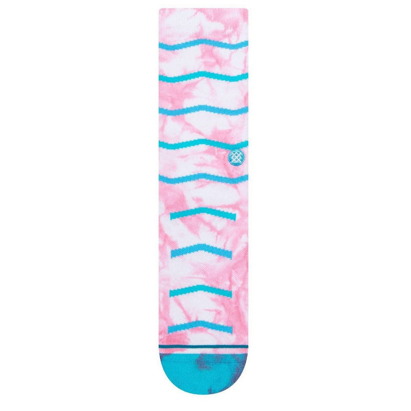 STANCE x WADE Men's Tie-Dye Chevron Crew Casual Socks - L