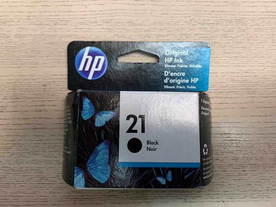 HP 21 Single Ink Cartridge - Black (C9351AN#140) EXP: 05/2023 *NEW & SEALED*