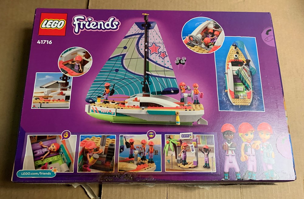 LEGO Friends Stephanie Sailing Adventure 41716 Retired OOP *NEW* SEE DETAILS