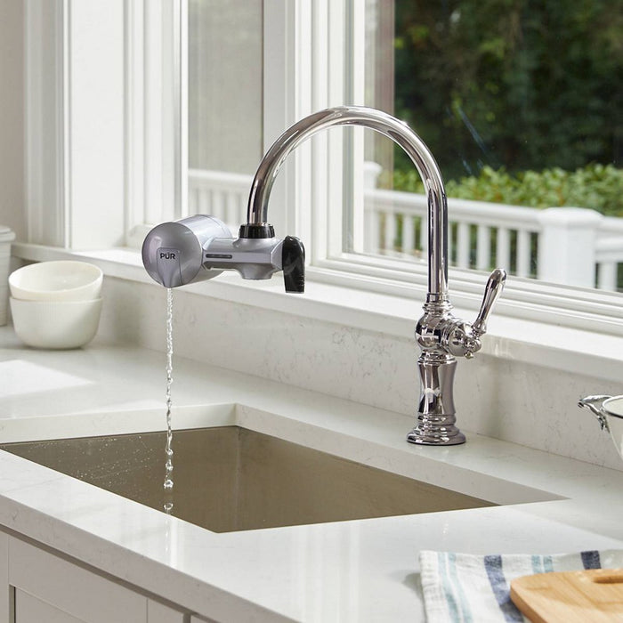 PUR Faucet Filtration System - Metallic Gray