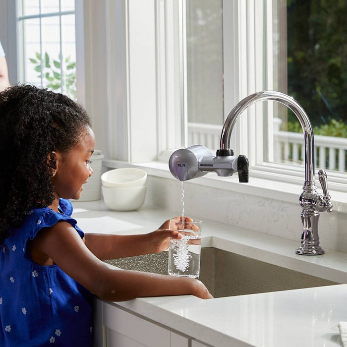 PUR Faucet Filtration System - Metallic Gray