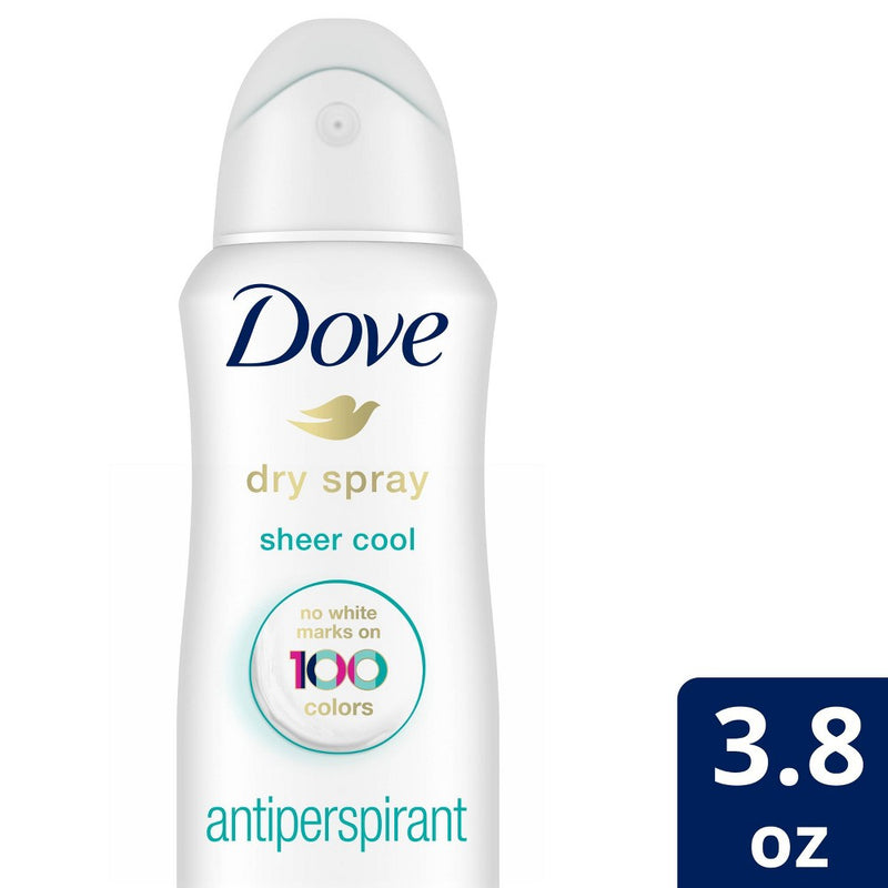 Dove Beauty Sheer Cool 48-Hour Invisible Antiperspirant & Deodorant Dry Spray