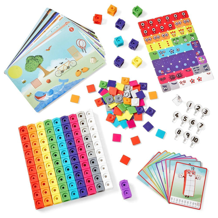 Numberblocks MathLink Cubes 1-10 Activity Set - Hand2Mind *NEW & SEALED*
