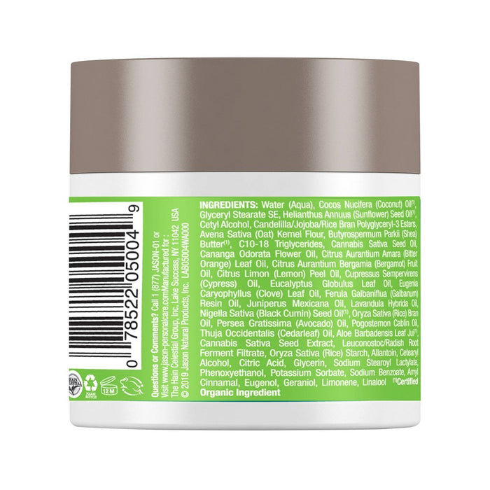 Jason Cannabis Sativa Seed Oil Moisturizing Creme - 4oz