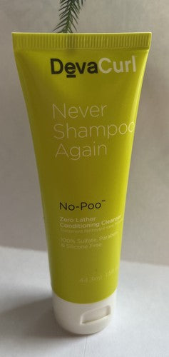 DevaCurl No Poo Original Zero Lather Hair  Conditioning Cleanser 1.5oz Travel Sz