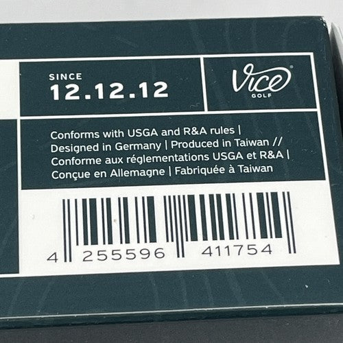 Vice Golf Drive Golf Balls (White, 3Pk) 1 Sleeve 2025