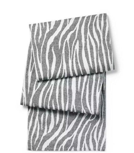 TARGET Diane Von Furstenberg Black & White Zebra Table Runner  72 X 14