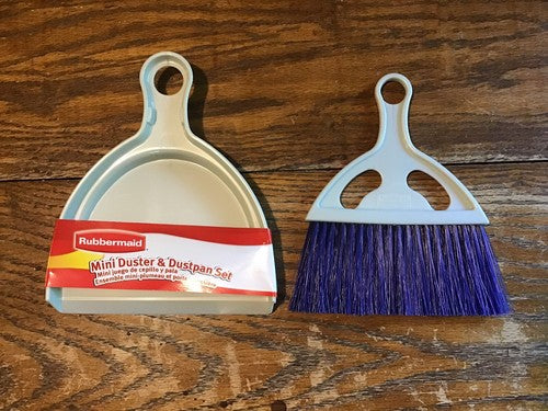 6 each: Rubbermaid Mini Duster & Dustpan (6B07-00)