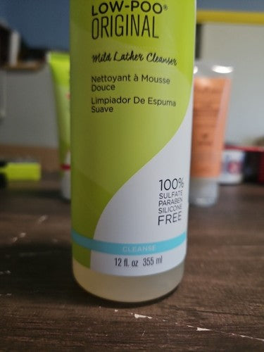 Low-Poo Original Mild Lather Cleanser by DevaCurl for Unisex - 12 oz Cleanser