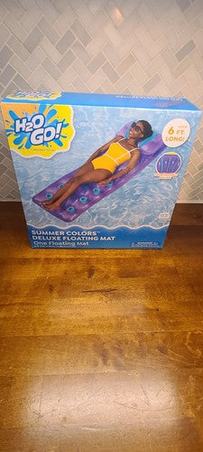 H2O Go Summer Colors Deluxe Floating Mat