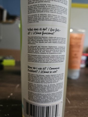 Low-Poo Original Mild Lather Cleanser by DevaCurl for Unisex - 12 oz Cleanser