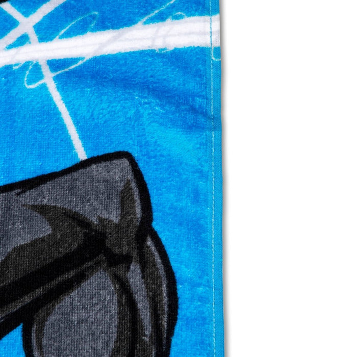 Spider-Man City Defenders Beach Towel Red/Blue