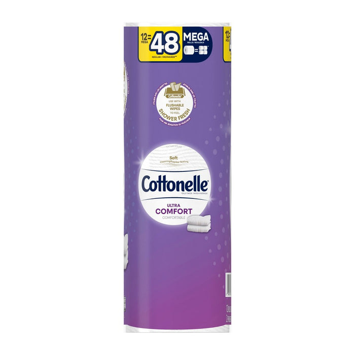 Cottonelle Ultra ComfortCare Toilet Paper - 12 Mega Rolls