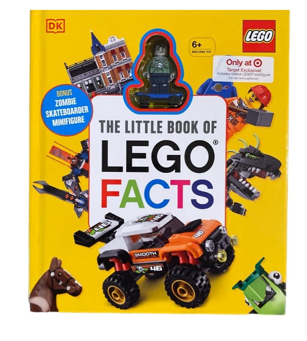 The Little Book Of Lego Facts by DK, Target Exclusive, Zombie Minifigure
