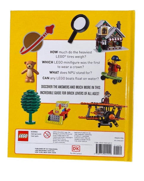 The Little Book Of Lego Facts by DK, Target Exclusive, Zombie Minifigure