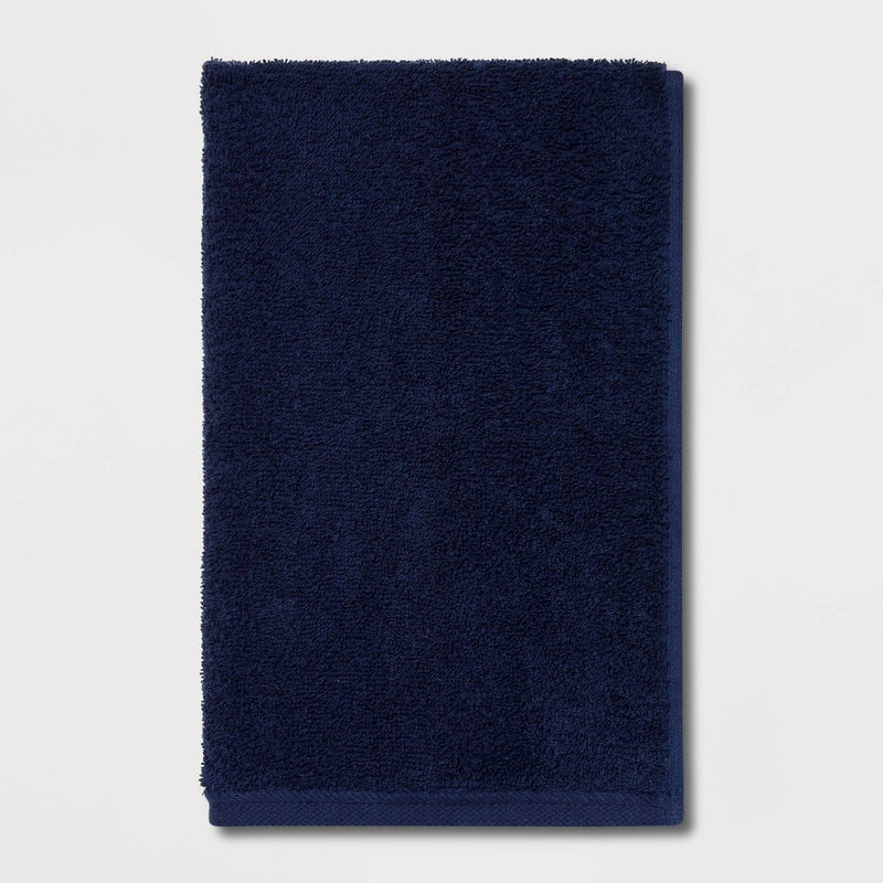 Everyday Hand Towel Navy - Room Essentials™